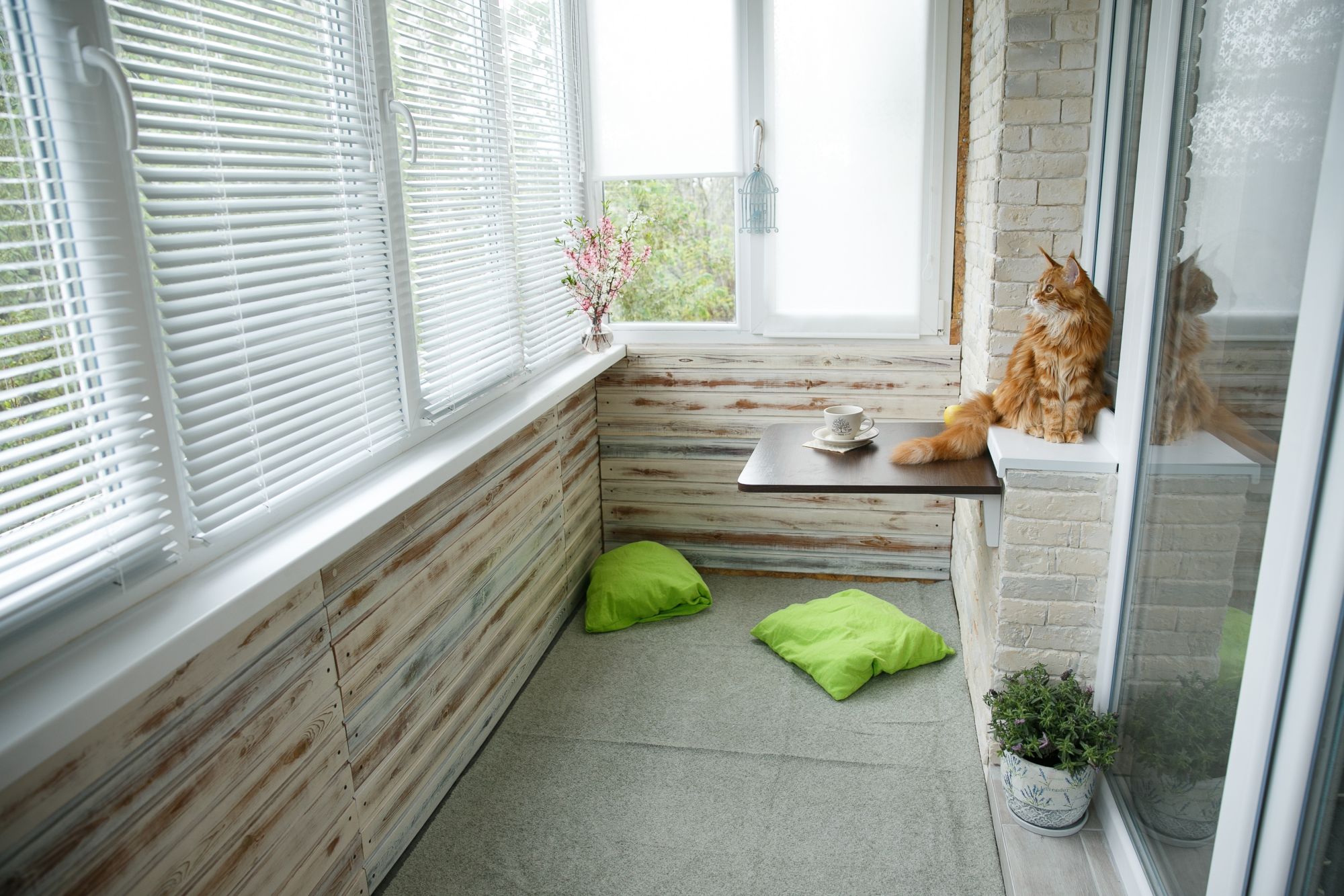 idei de depozitare balcon