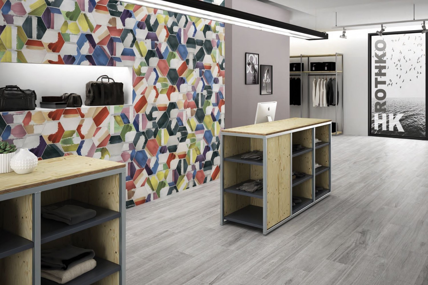 ceramica hexagonala rothko