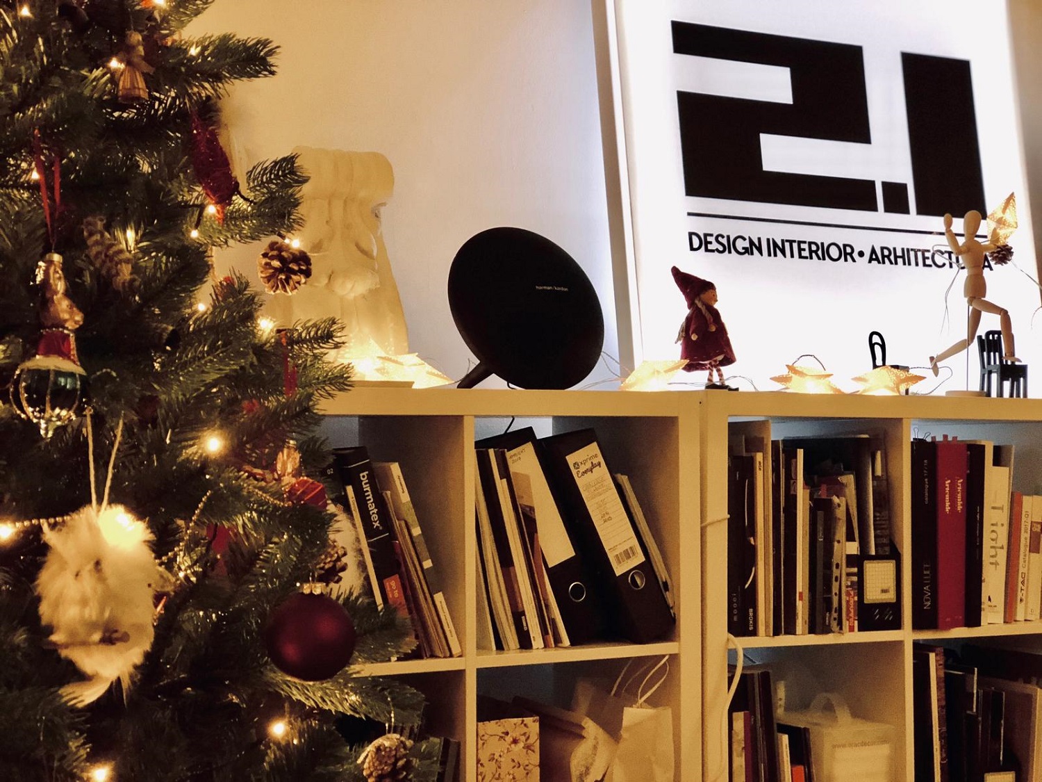 Decor de Crăciun - birou de arhitectură Studio 2 (2)