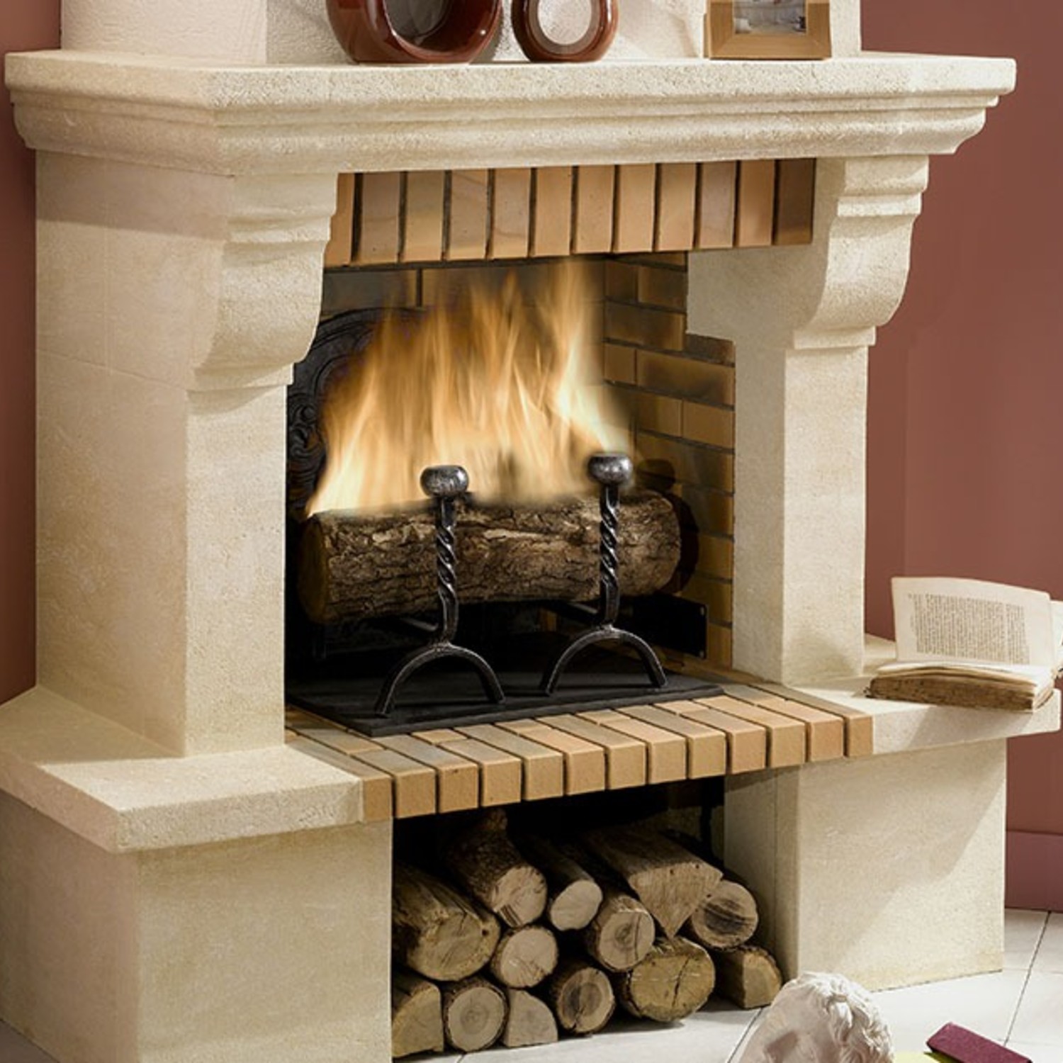 1 modele seminee pe lemne Colt Rustic