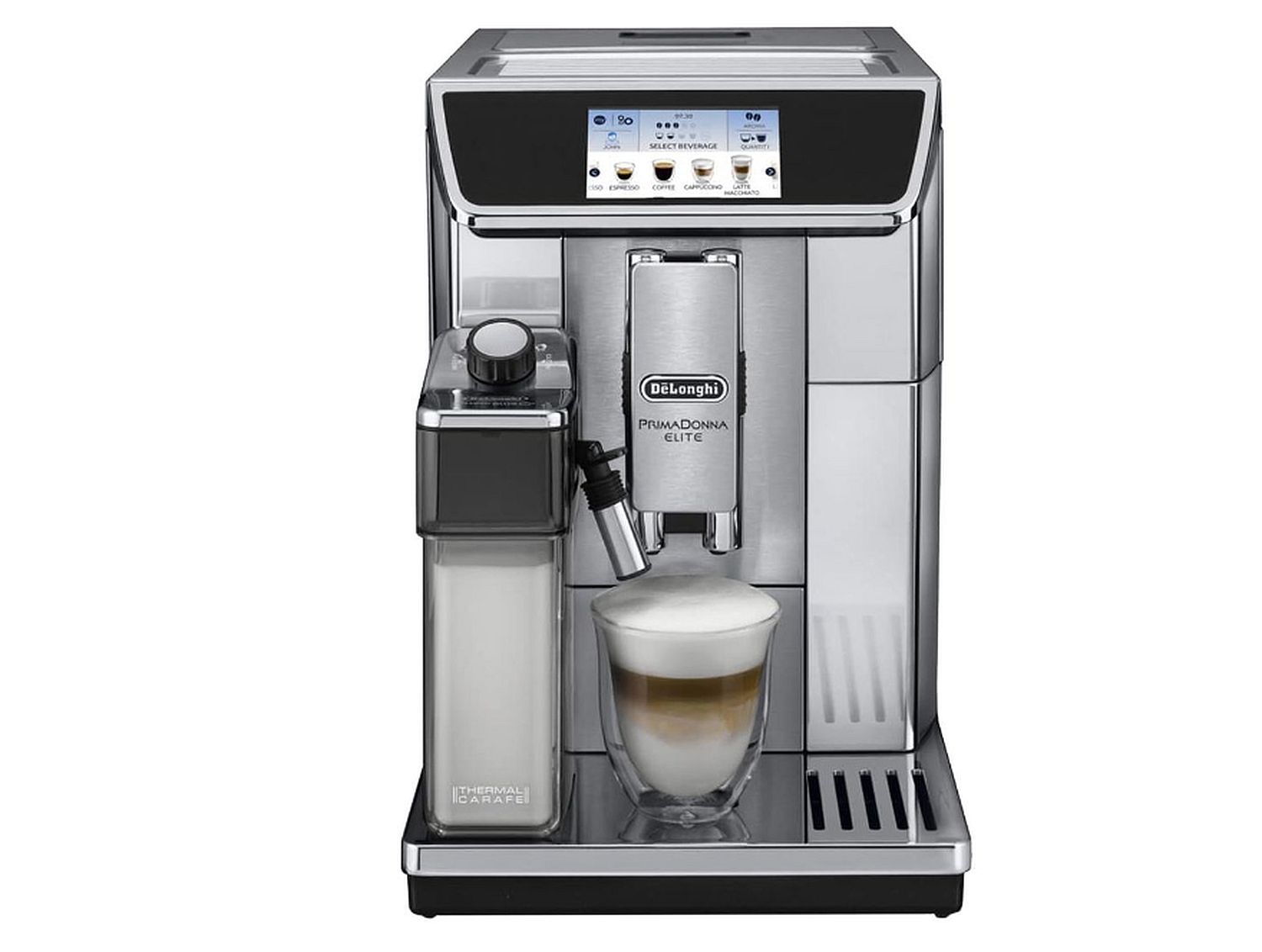 Espressoare de cafea smart pentru dimineți savuroase DeLonghi Primadonna Elite