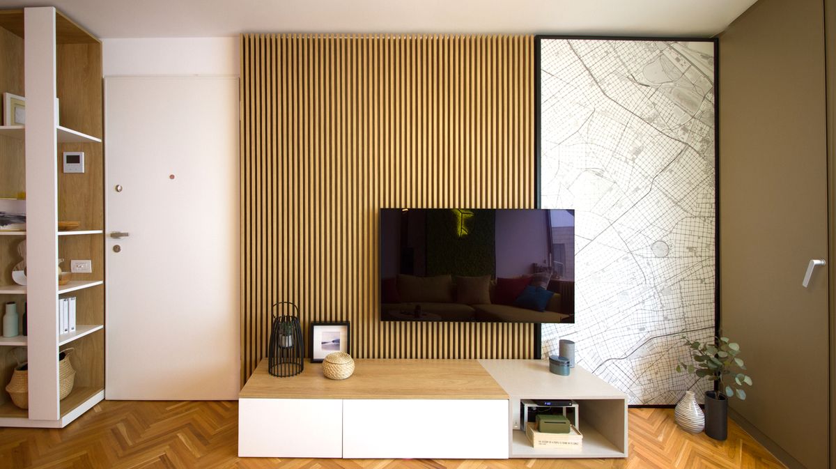 idei decorare perete living