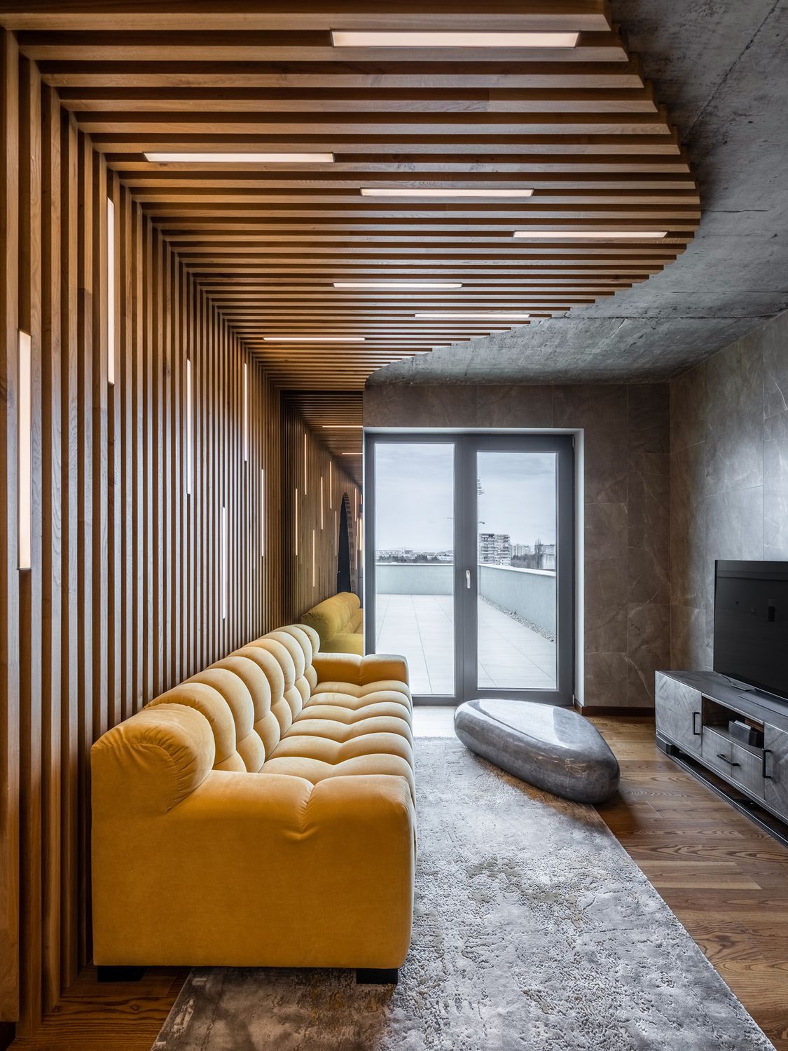 apartament industrial living