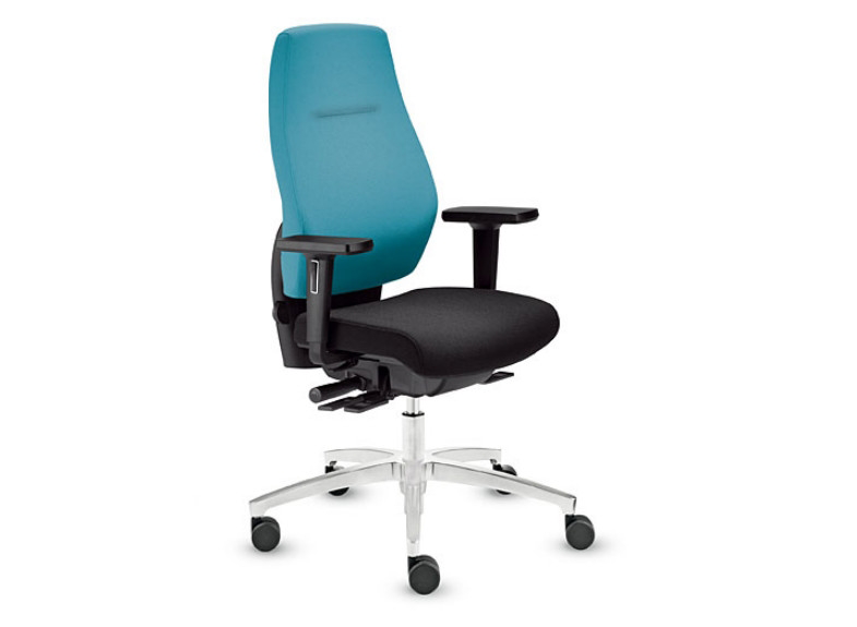 scaun ergonomic turcoaz