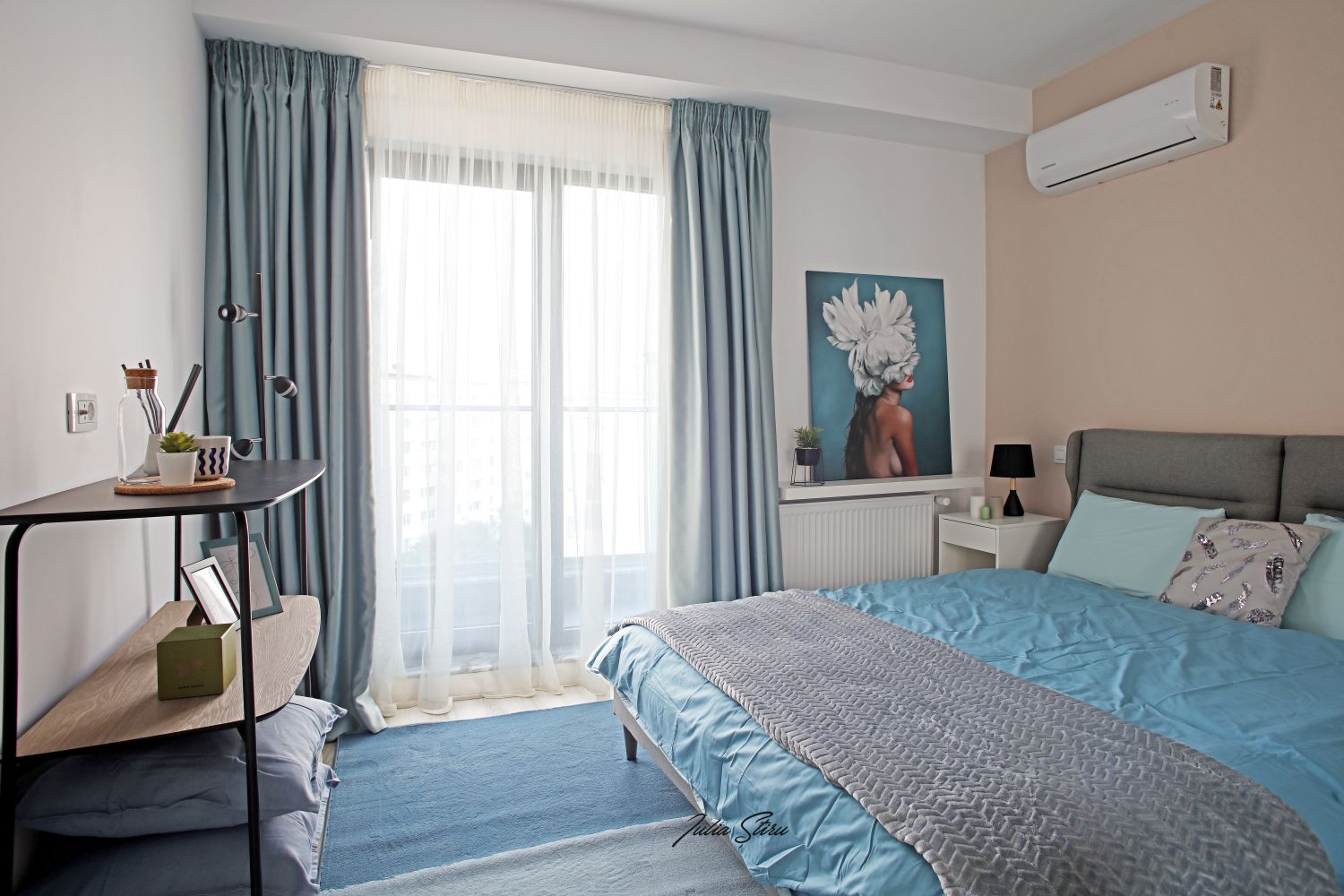 perete accent dormitor
