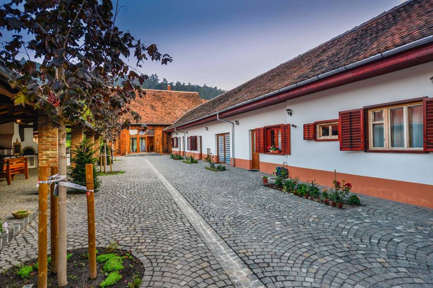 O veche casă săsească restaurată