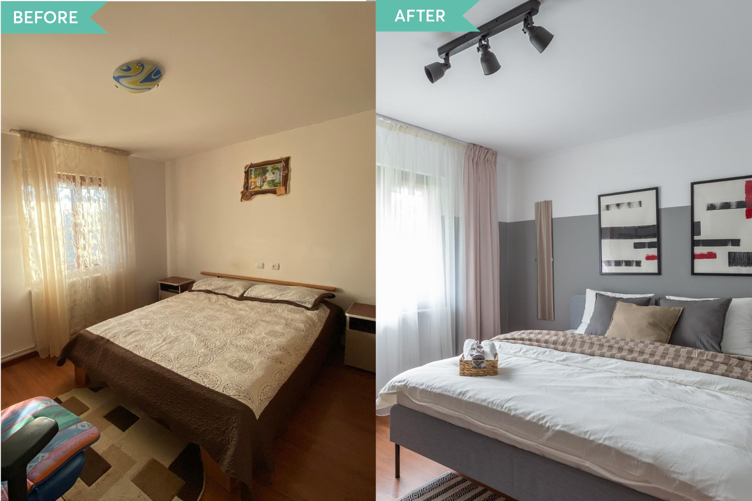 Zen Casa Comarnic - before and after - amenajare AfterDeco