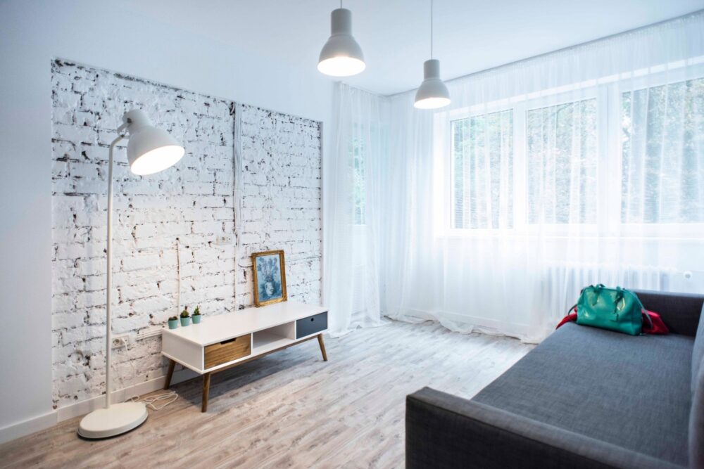 Amenajare living caramida alba Bucuresti_ Diez Office (9)