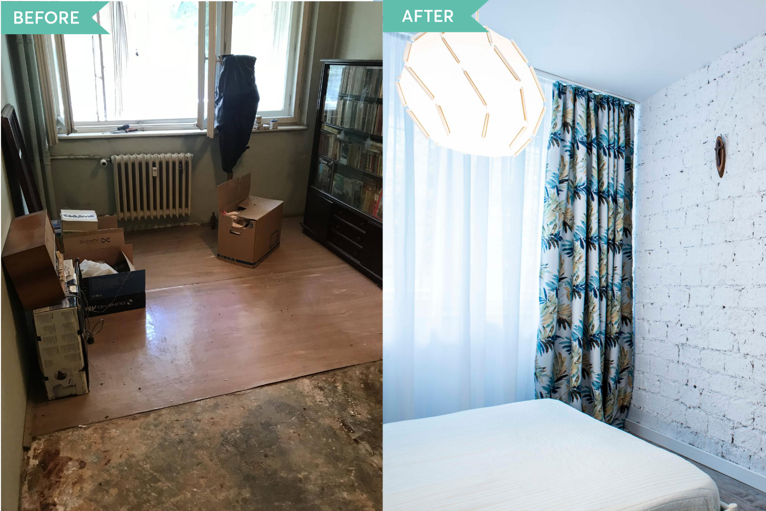 Before and After dormitor apartament Militari - Diez Office (1)