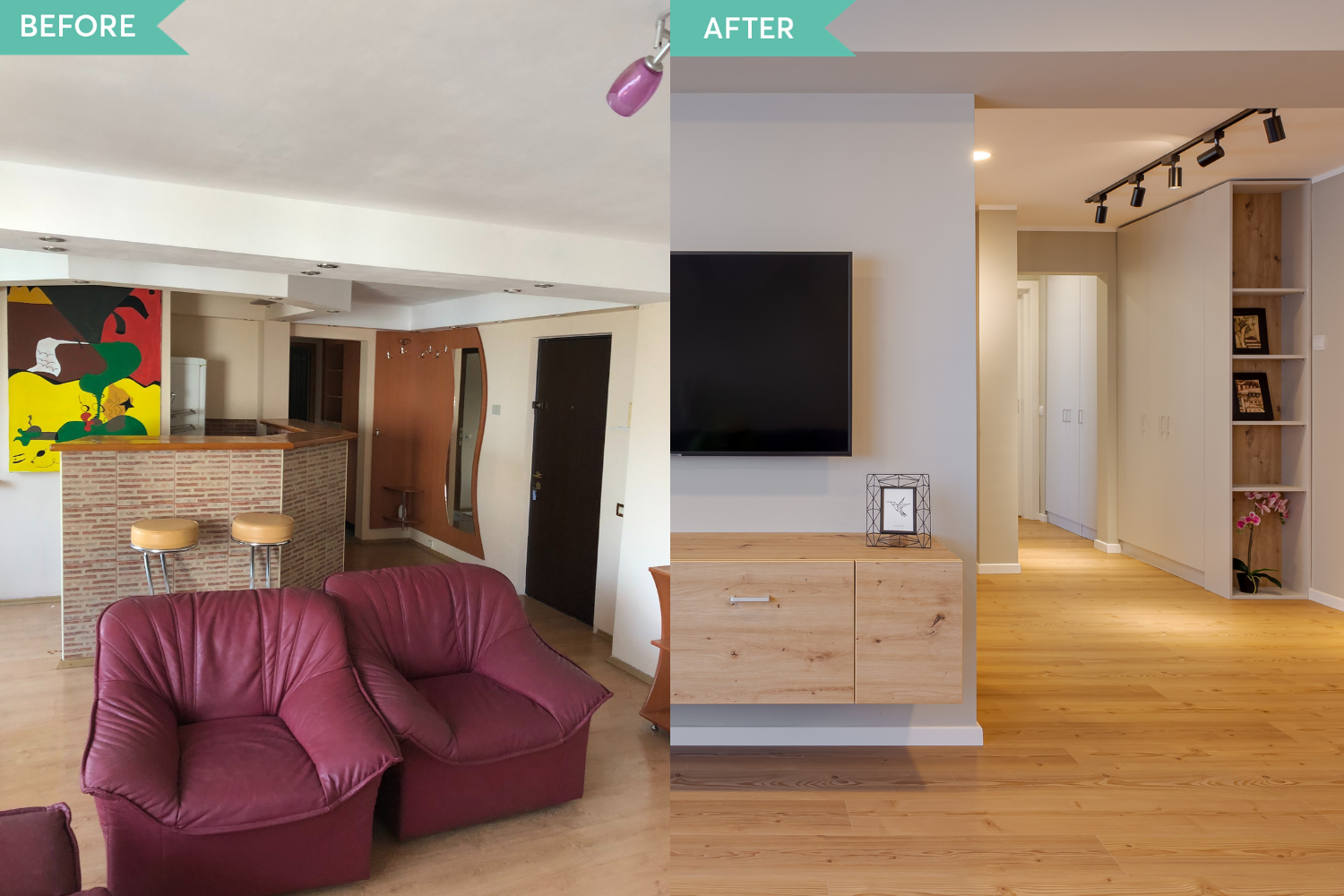 Renovare apartament Aviatiei - before and after _ Arh. Cristiana Zgripcea (8)