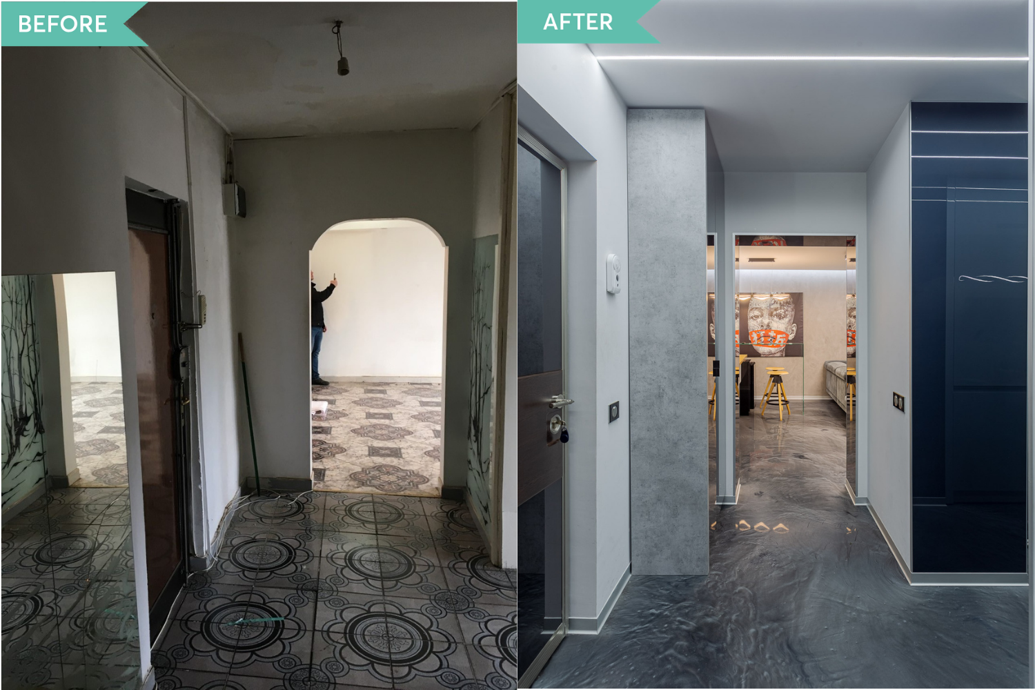 Renovare apartament Vitan arh. Alexandru Bucur Interiology (1)
