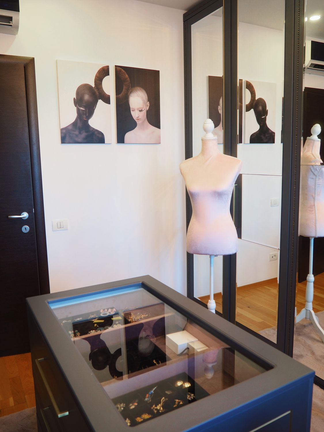 amenajare penthouse dressing