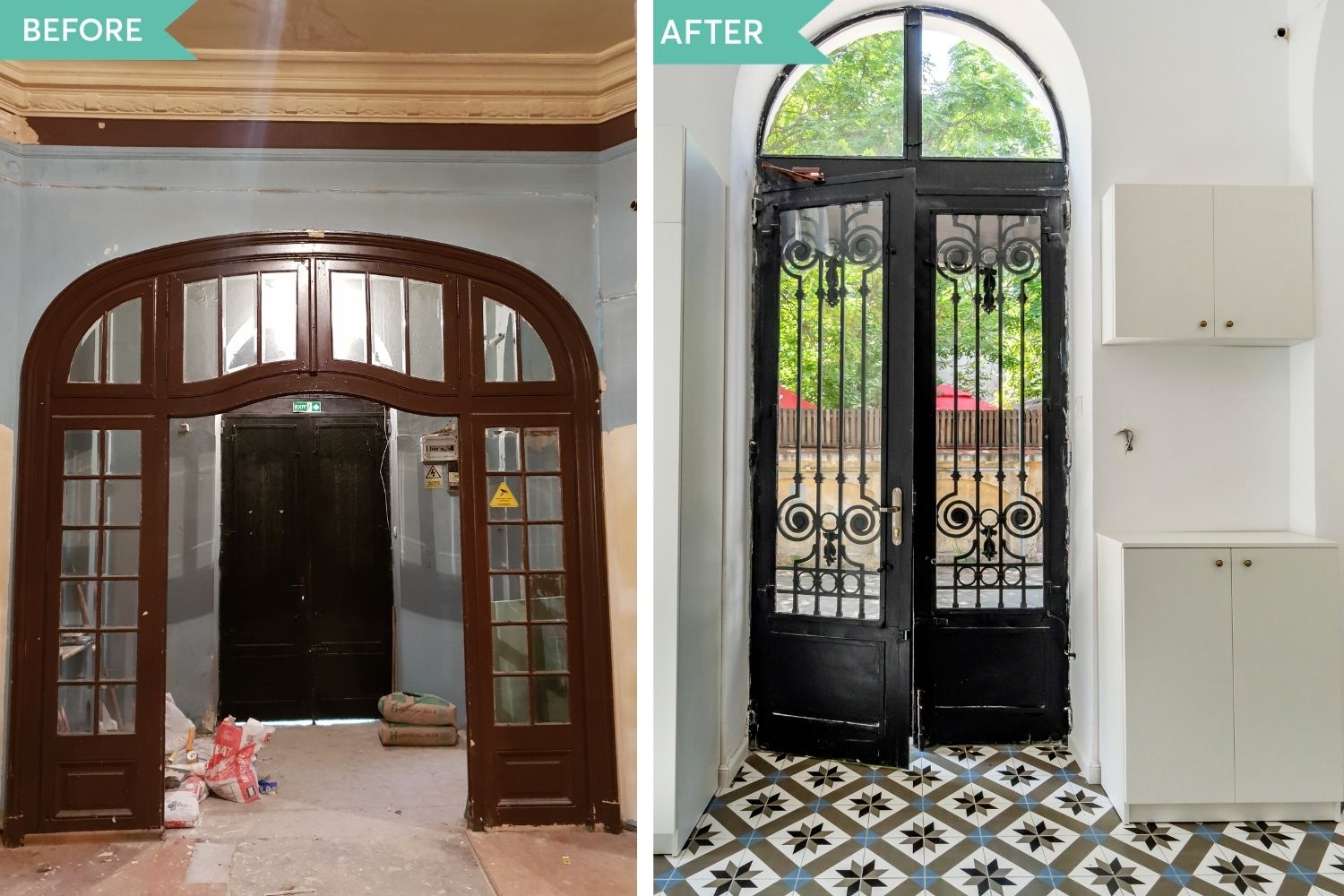 consolidare casa veche hol