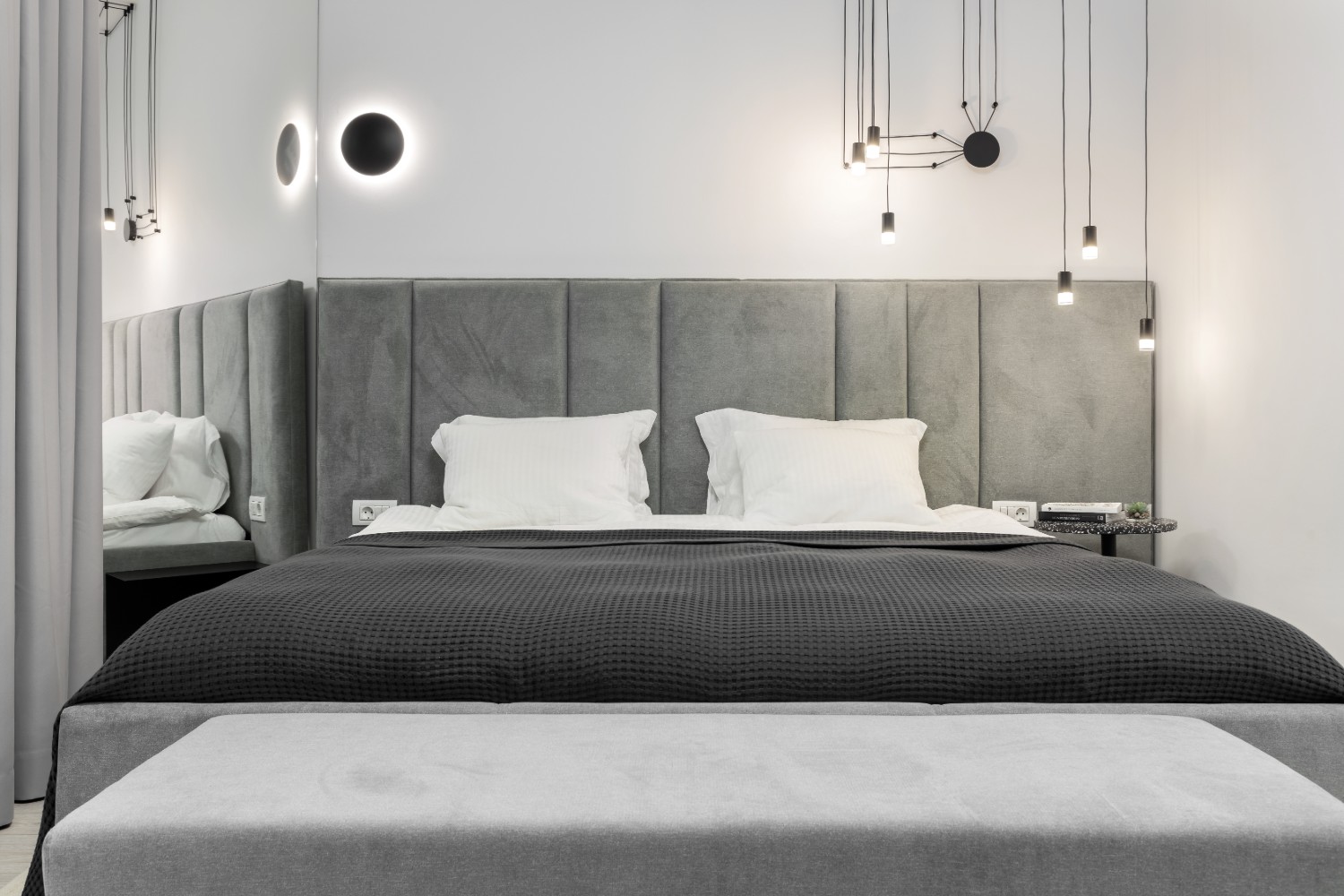 Amenajare dormitor modern cu gri - Studio 2.1 Bucuresti (3)