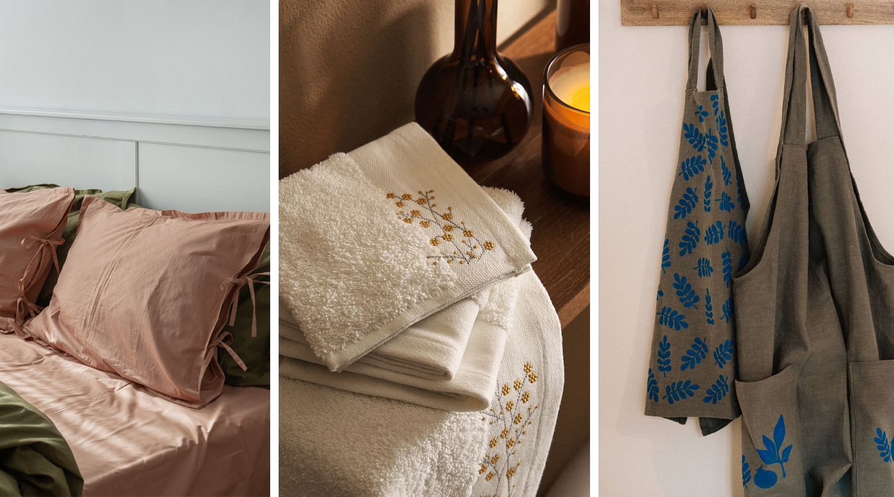 lenjerii de pat din bumbac si textile pentru casa