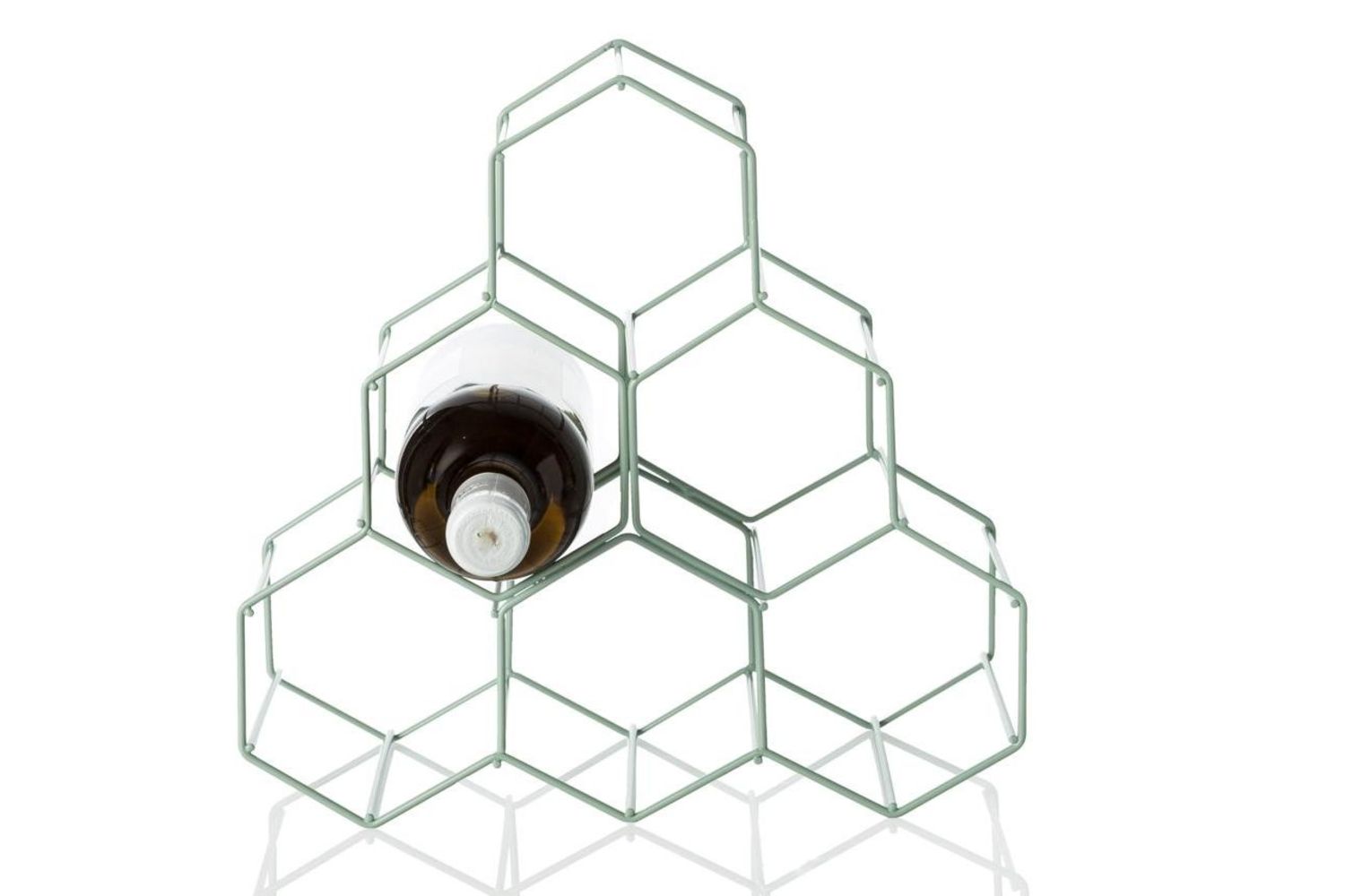 suport pentru sticle hexagon