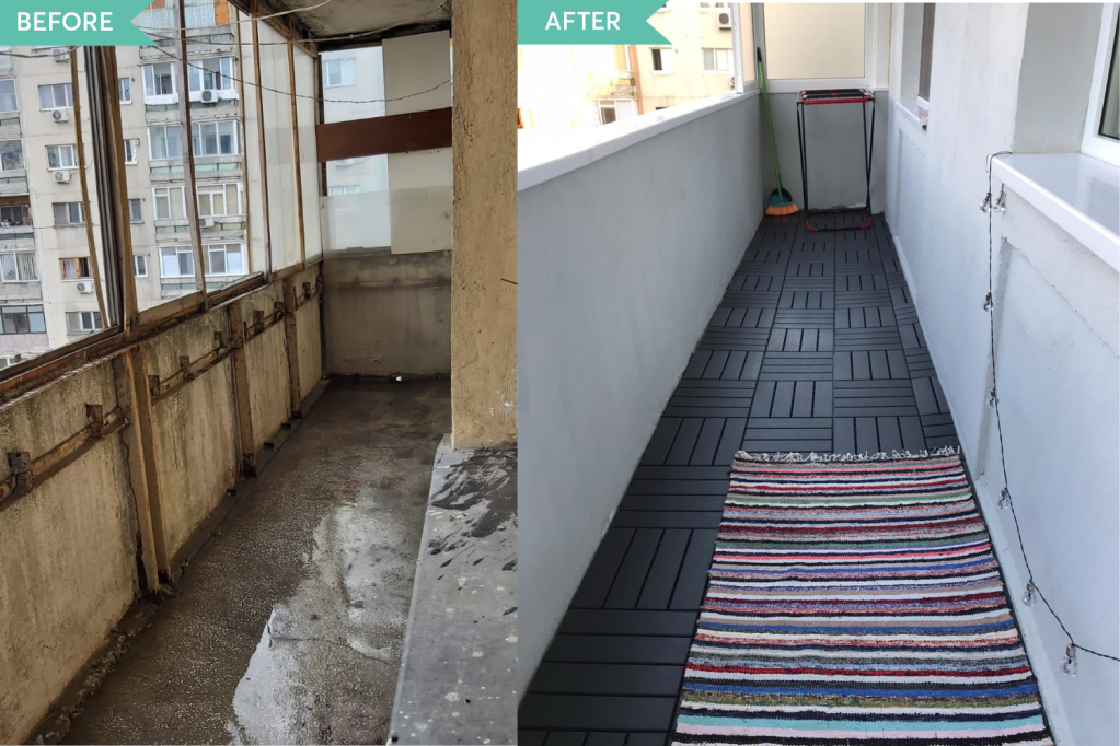 Before - renovare bucatarie Bucuresti