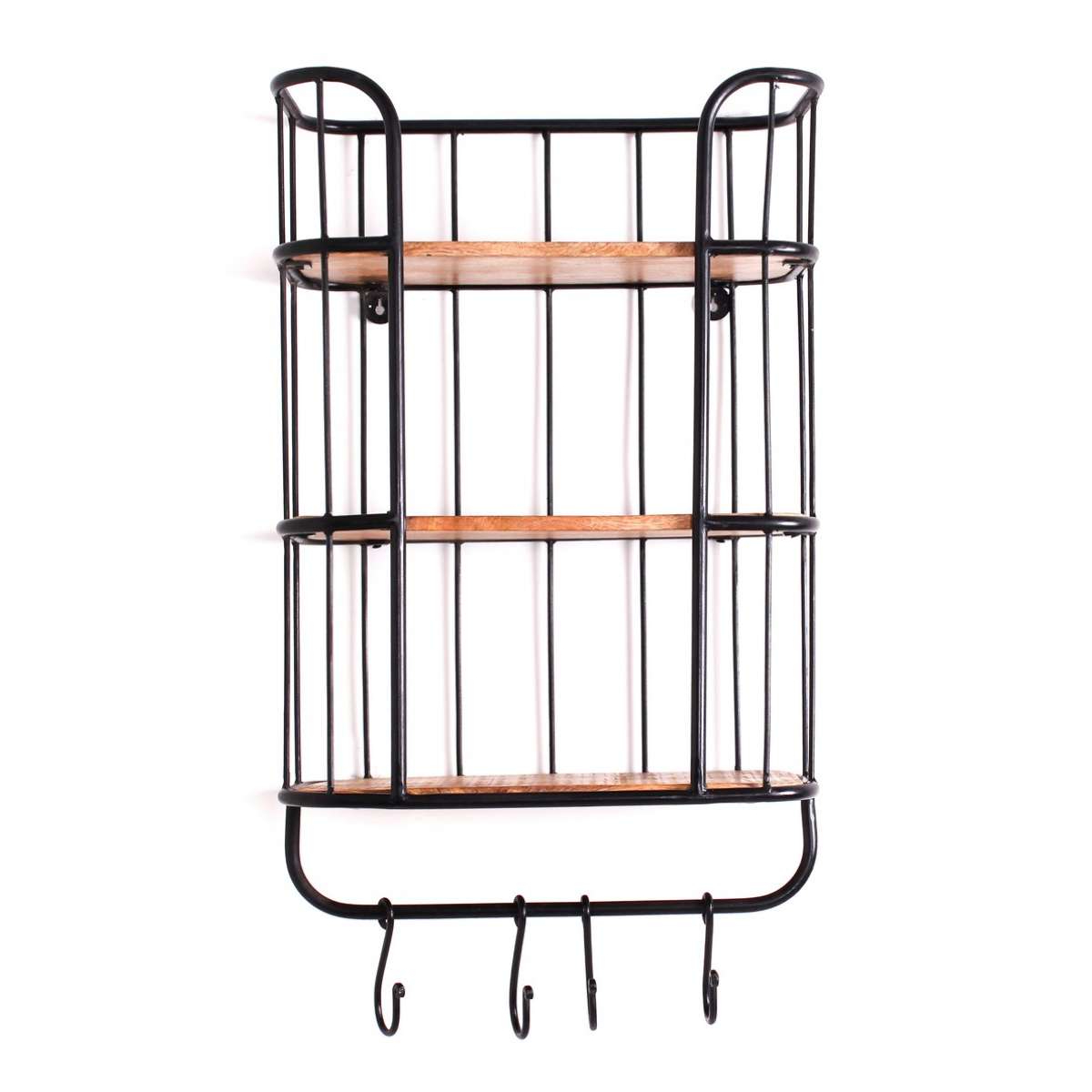 etajera cuier metal