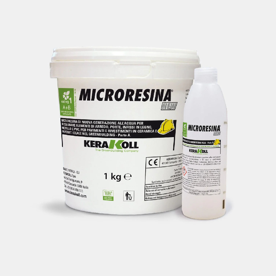 vopsea pentru gresie microresina kerakoll
