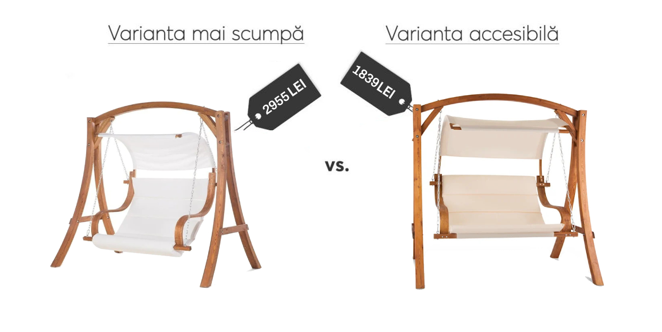 leagane de gradina pret
