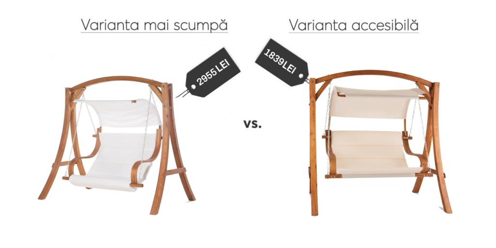 leagane de gradina pret
