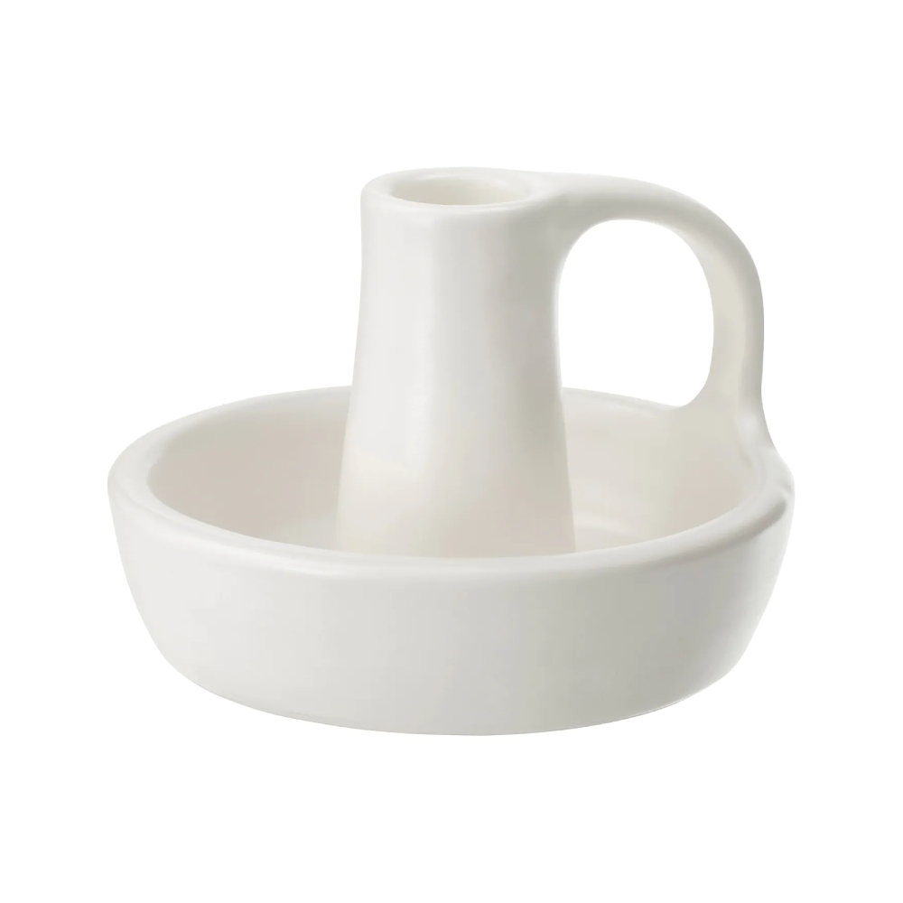 sfesnic alb din ceramica ikea