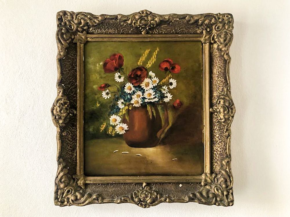 Obiecte decorative moștenite tablou