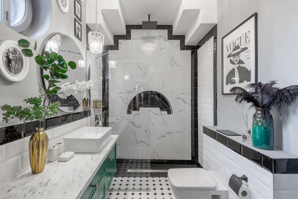 apartament de închiriat baie grandioasă