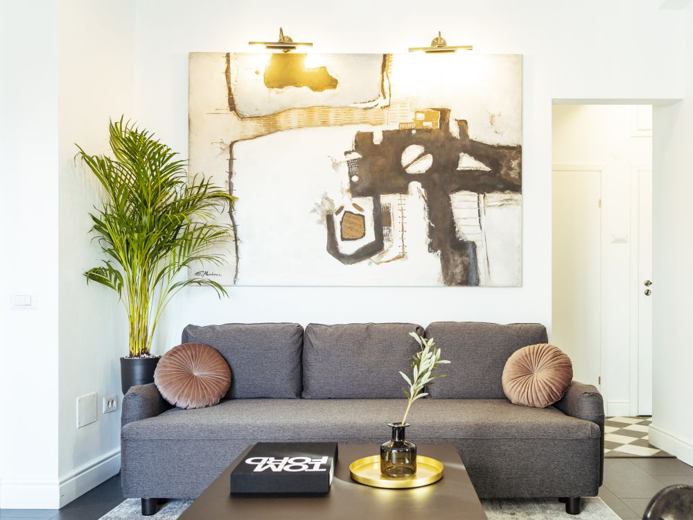 idei decorare perete living