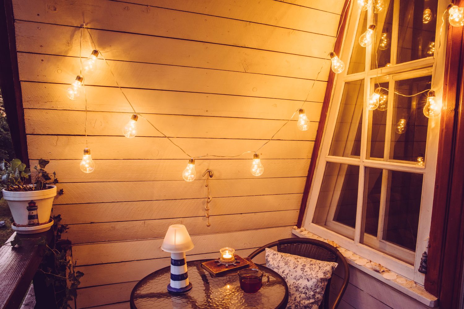 iluminat balcon