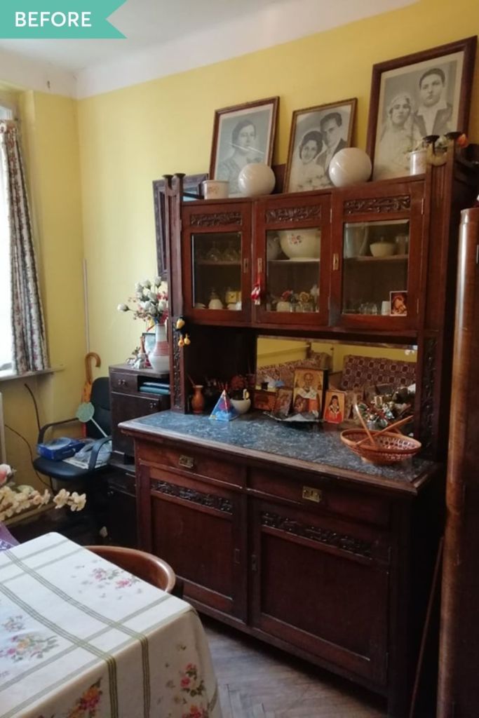 before peretele cu geamul garsoniera timisoara