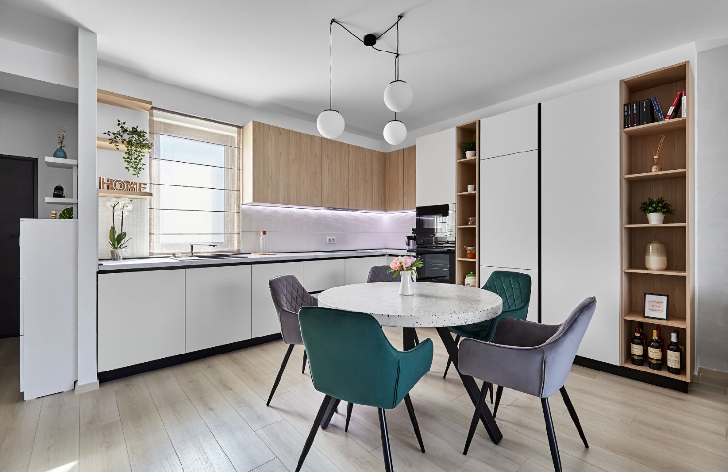 Amenajare apartament Bucuresti arh. Cristina Micu - open space modern (2)