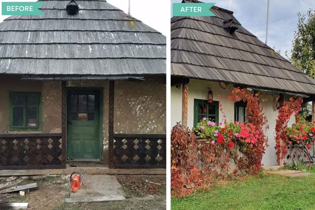 Cu ajutorul experienței sale, Iosif a reușit să renoveze casa