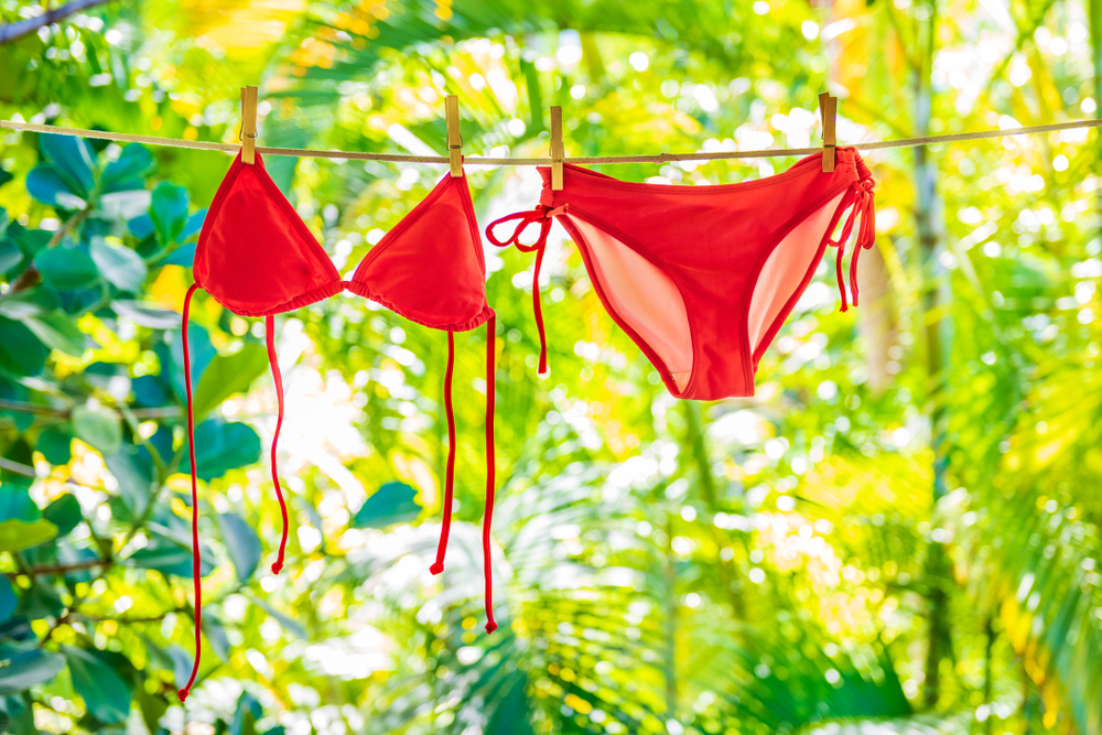 Cum să storci costumul de baie