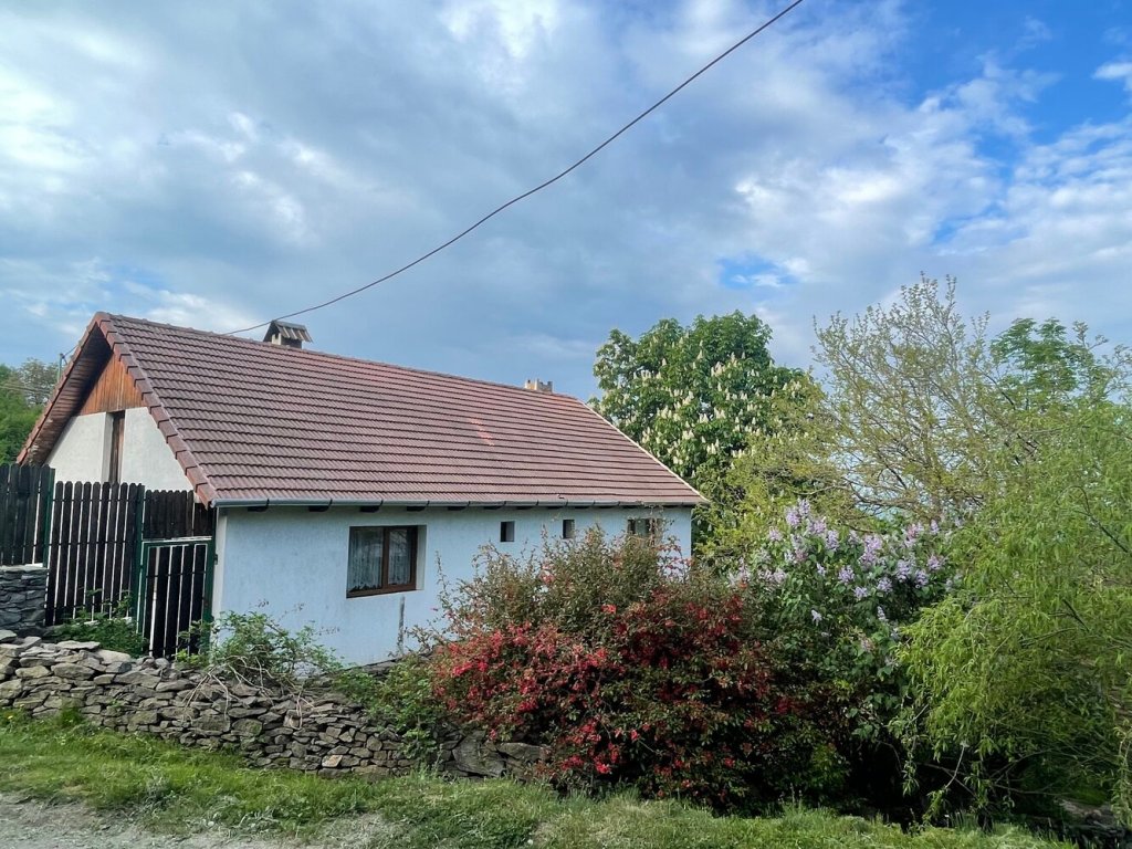 Exteriorul cabanei