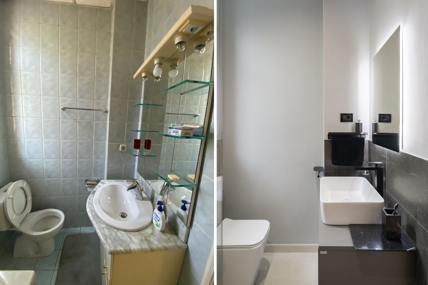 Before and after vila cotroceni proiect andra raicu 