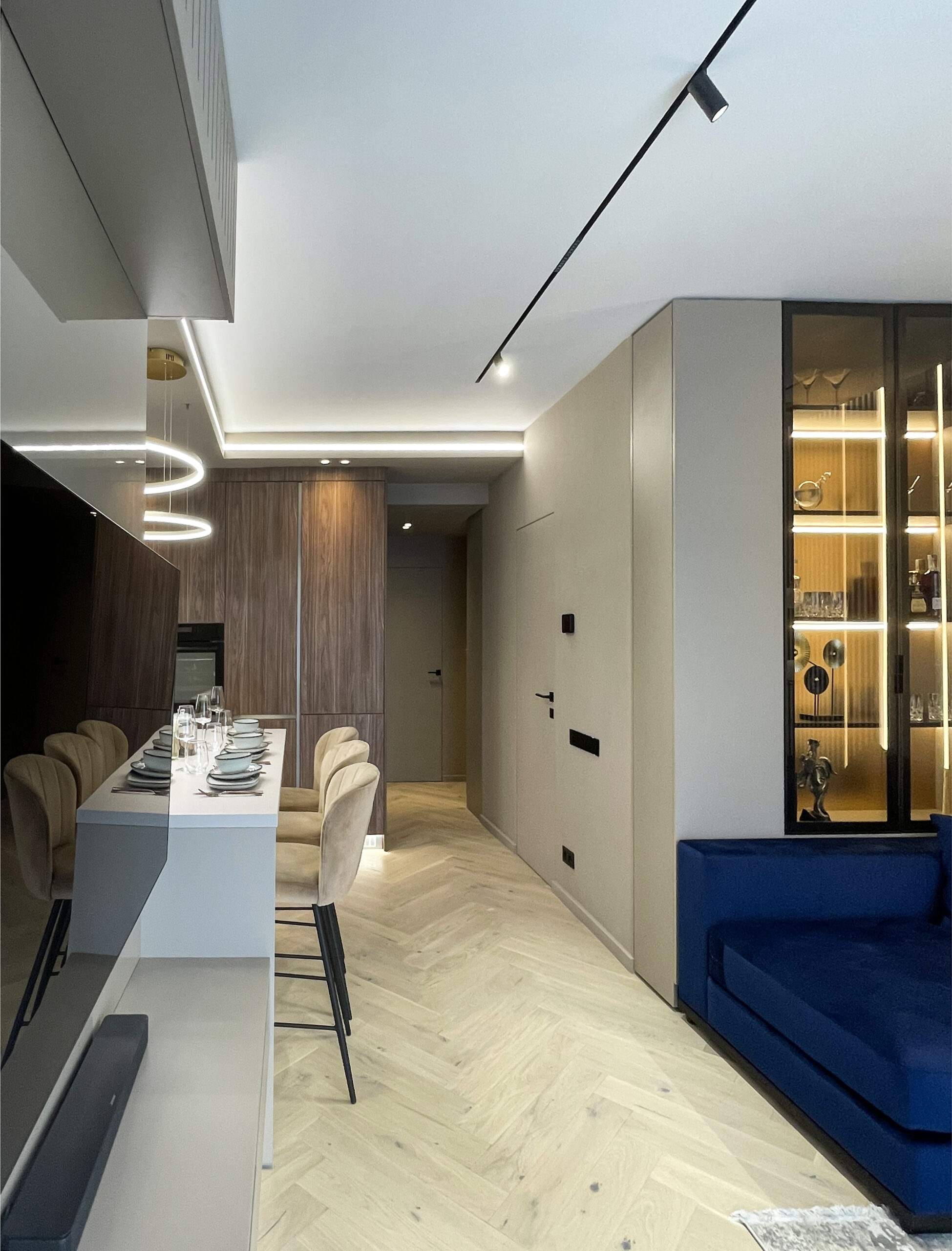 amenajare stil modern living