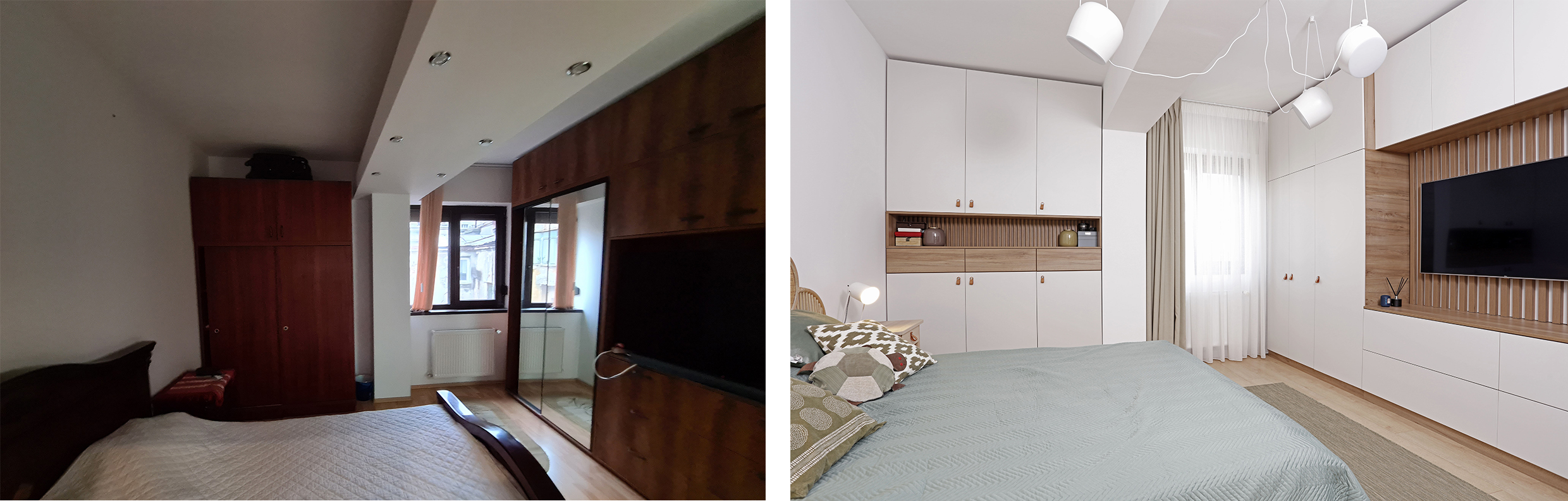 Before after apartament Unirii Cristian Patrascu