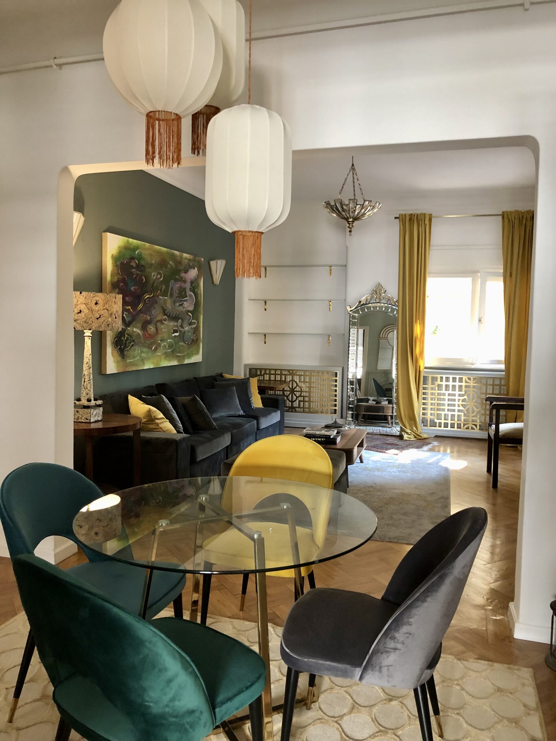 apartament Dorobanți dining