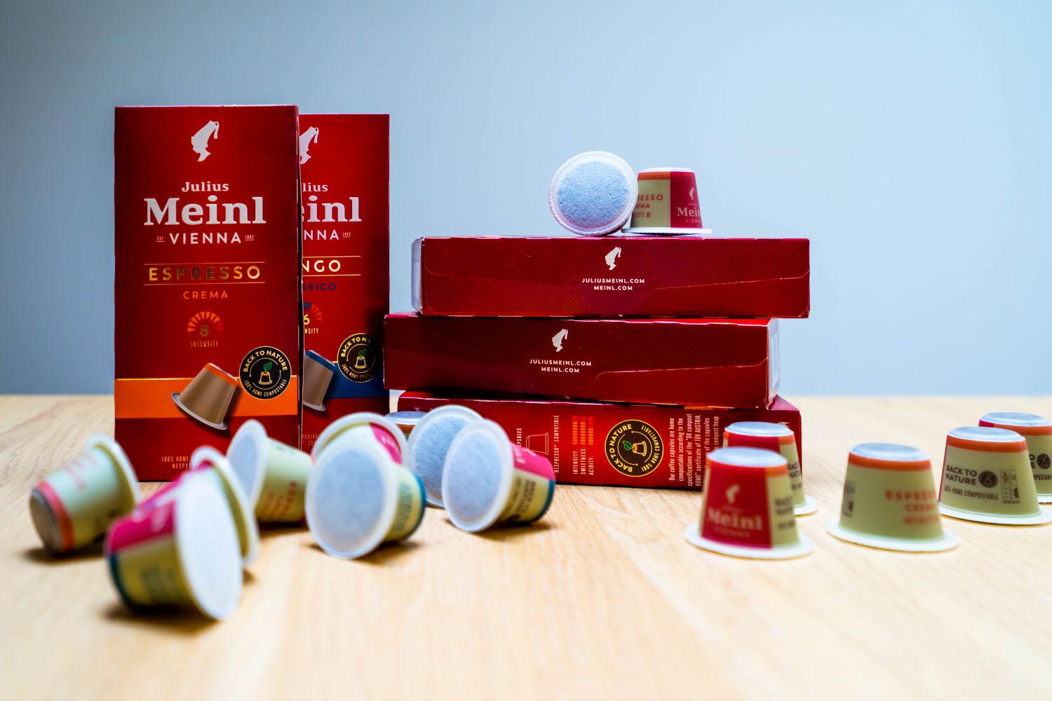 cafea julius meinl capsule biodegradabile