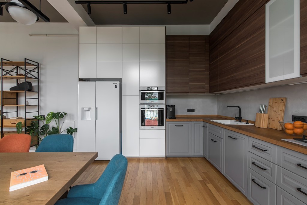 apartament Calea Victoriei bucătărie