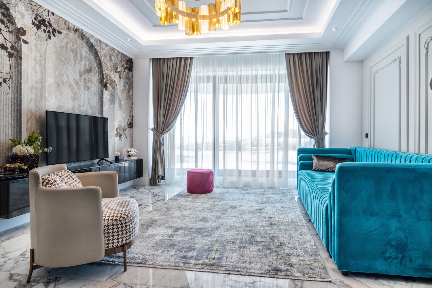 amenajare eclectica living