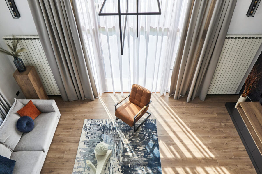 perdele si draperii zen interior 