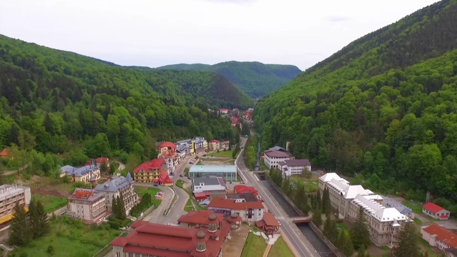Traseul 300 de scări Slănic Moldova Captură YouTube