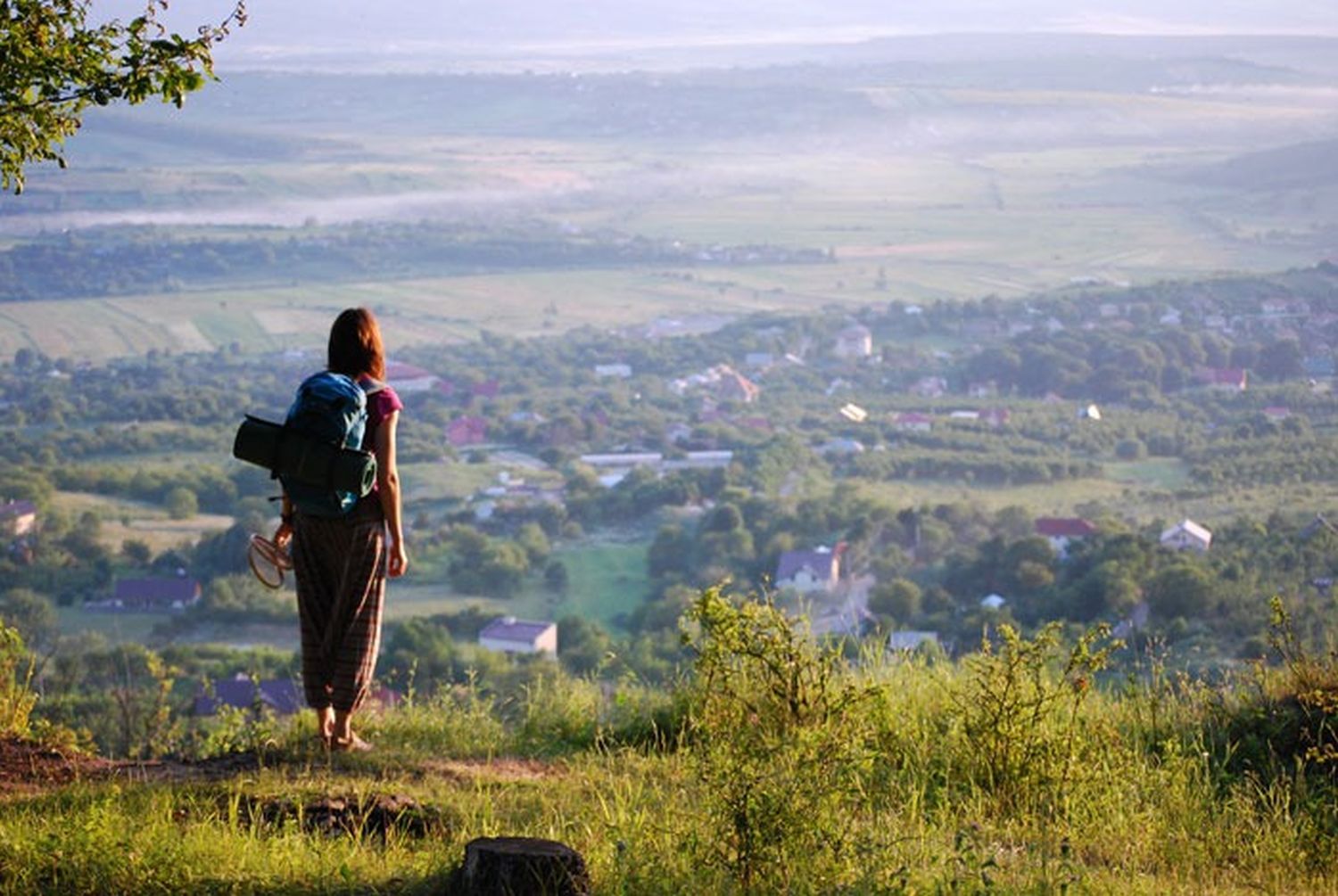 Locuri cu vedere panoramică din România - Platoul Repedea FOTO: iasitravel.ro