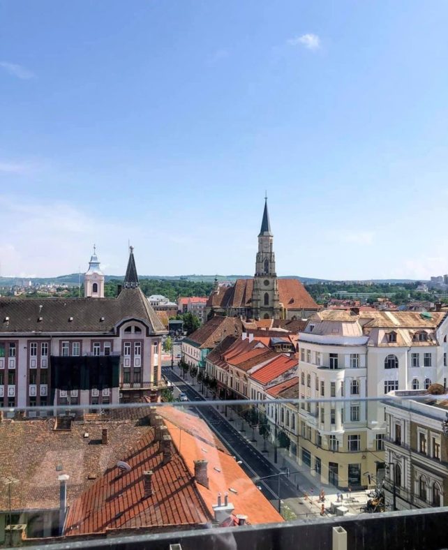 Locuri panoramice din Cluj - Klausenburger FOTO Facebook