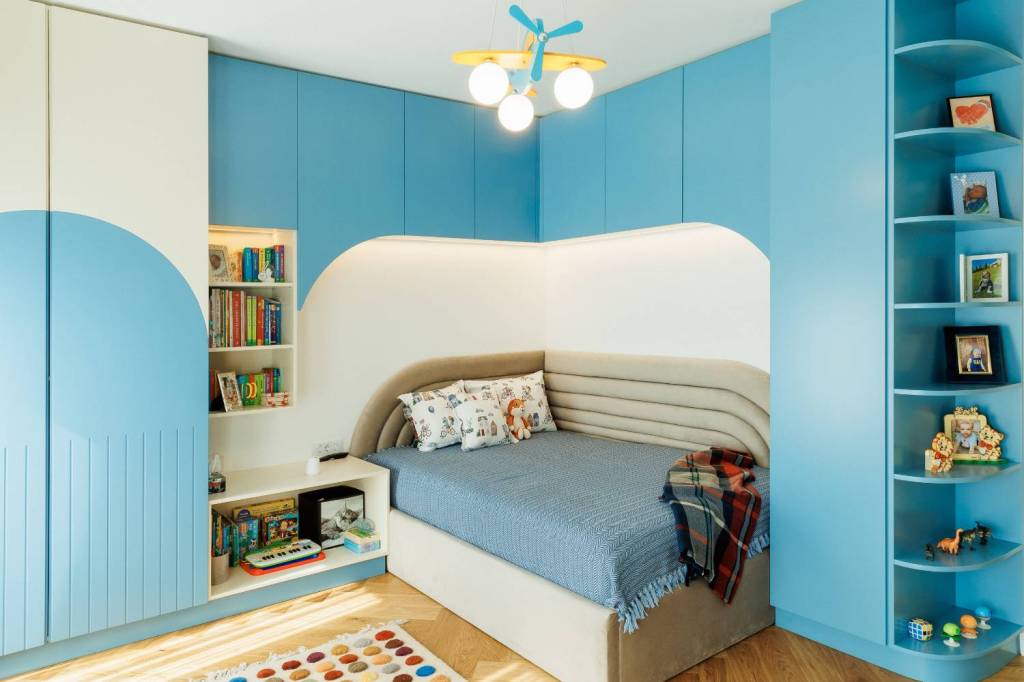 Dormitor bleu copil