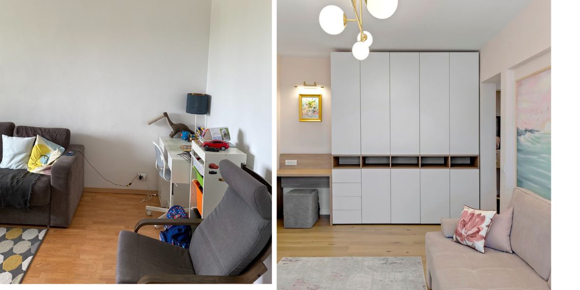 amenjare before and after living