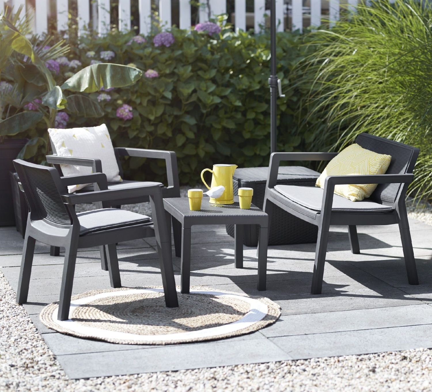 set mobilier gradina leroy merlin