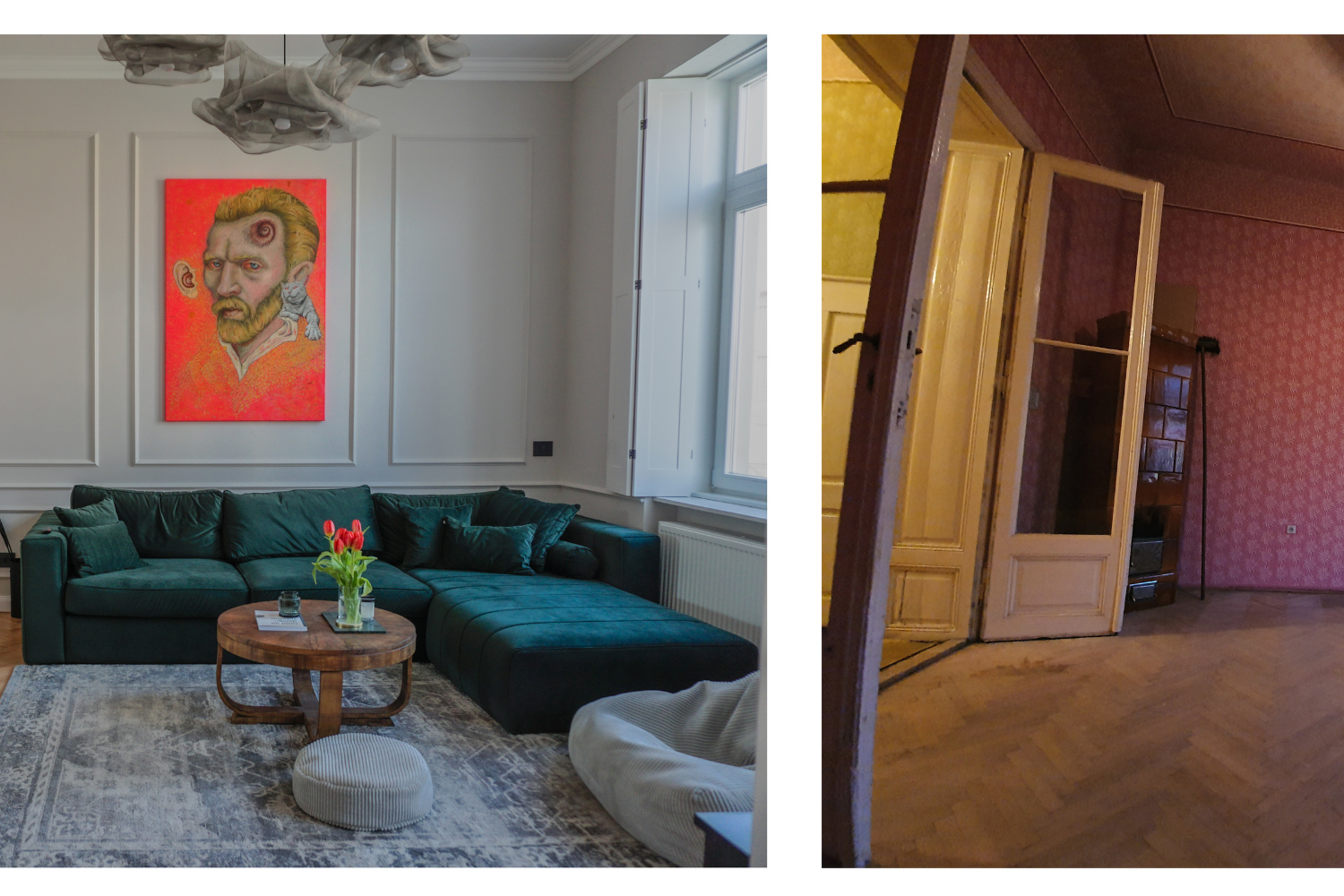 amenajare în stil parizian living